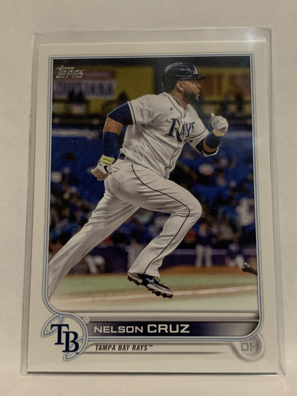 104 Nelson Cruz Tampa Bay Rays 2022 Topps Series 1 Baseball Card