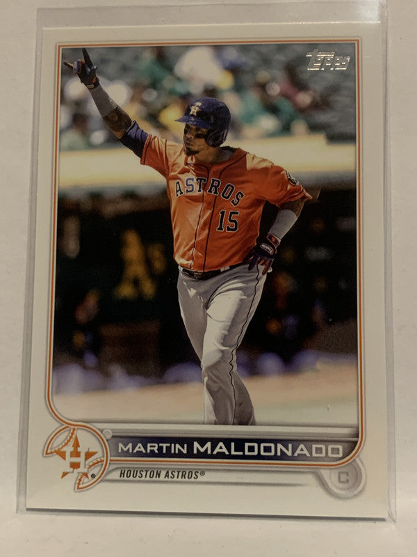 224 Martin Maldonado Houston Astros 2022 Topps Series One Baseball Ca –  GwynnSportscards