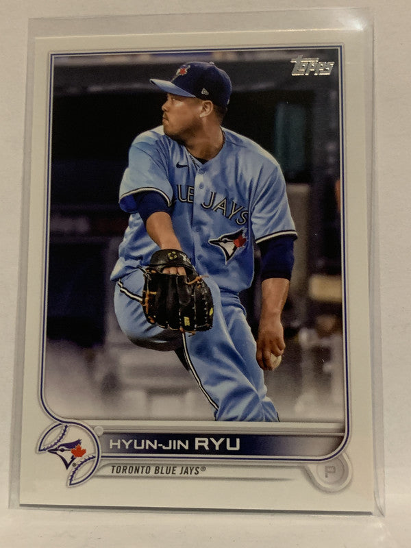 297 Hyun-Jin Ryu Toronto Blue Jays 2022 Topps Series One Baseball Car –  GwynnSportscards