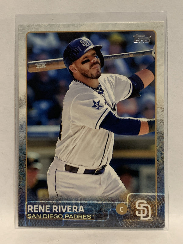 3 Rene Rivera San Diego Padres 2015 Topps Series One Baseball Card
