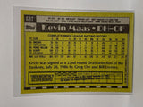 # 63T Kevin Maas  New York Yankees 1990 Topps Baseball Cards