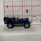 Blue Jeep '43 Willy's MBX Jungle Series 1/52 Matchbox Diecast Car