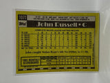# 107T John Russell  Texas Rangers 1990 Topps Baseball Cards