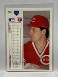 # 351 Hal Morris  Cincinnati Reds 1991 UD Baseball Cards