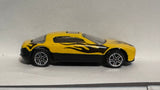 Yellow FlamesSports Racer Unbranded Diecast Car