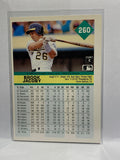 # 260 Brook Jacoby  Oakland Athletics 1992 Fleer Baseball Cards