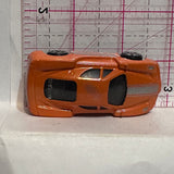 Orange Acura Racer Unbranded Diecast Car