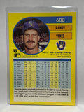 # 600 Randy Veres  Milwaukee Brewers 1991 Fleer Baseball card