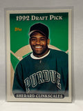 # 706 Sherard Clinkscales Draft Pick Kansas City Royals 1993 Topps Baseball card