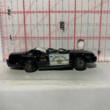 Black White Crushed Highway K-9 Patrol Ford Crown Victoria Maisto Diecast Car