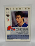 # 124 Martin Rucinsky  Quebec Nordiques 92-93 O-Pee-Chee Premier Hockey Cards