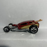 Red Surf Crate Hot Wheels Diecast Car