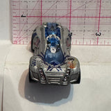 Silver Gearonimo Hot Wheels Diecast Car