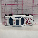 White Snowman Racer Unbranded Diecast Car
