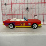 Red '65 Ford Mustang Convertible Hot Wheels Diecast Car