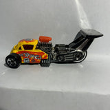 Yellow Whatta Drag #5 Hot Wheels Diecast Car