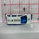 White State Police #115 Van Unbranded Diecast Car