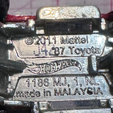 Red #87 Baja Racing '87 Toyota Truck 2011 Hot Wheels Diecast Car