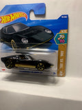 Black '71 Lamborghini Miura SV HW '70s vs '90s HYX73 N521 2024 Short Card Hot Wheels Diecast Car