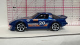 Blue Mazda RX-7 ©2011 Hot Wheels Diecast Car