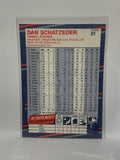 # 21 Dan Schatzeder  Minnesota Twins 1988 Fleer Baseball Cards