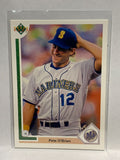 # 459 Pete O'Brien  Seattle Mariners 1991 UD Baseball card