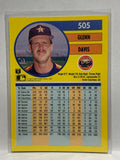 # 505 Glenn Davis  Houston Astros 1991 Fleer Baseball card
