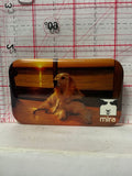 Mira Golden Retriever Dog Logo  Button Pinback
