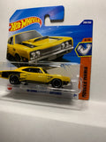 Yellow '69 Dodge Coronet Superbee Muscle Mania JBB27 N521 2024 Short Card Hot Wheels Diecast Car
