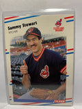 # 616 Sammy Stewart  Cleveland Indians 1988 Fleer Baseball Cards