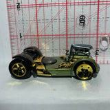 Gold Flattery Blast & Crash Hot Wheels Diecast Car
