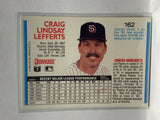 # 162 Craig Lefferts  San Diego Padres 1992 Donruss Baseball Cards