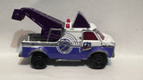 White Blue Breakdown Van ©1985 Matchbox Diecast Car