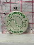 Les Aquatiques de Gatineau Whales  Button Pinback