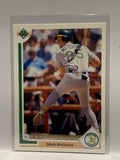 # 174 Mark McGwire  Oakland Athletics 1991 UD Baseball Cards