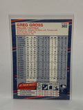 # 302 Greg Gross  Philadelphia Phillies 1988 Fleer Baseball Cards
