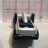 White Police Task Force Diesel Duty 2010 Hot Wheels Diecast Car