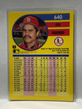 # 640 Jose Oquendo  St Louis Cardials 1991 Fleer Baseball card