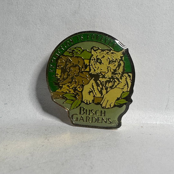 Busch Gardens Extinction is Forever  Lapel Pin