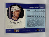 # 539 Michel Petit  Toronto Maple Leafs 90-91 Pro Set Hockey Cards