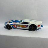 White Nitro Doorslammer Race Team Hot Wheels Diecast Car