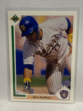 # 266 Gary Sheffield  Milwaukee Brewers 1991 UD Baseball card