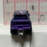 Purple Blue  1972 Ford Bronco 4x4 MB720 1/57 2006 Matchbox SUV Diecast Car