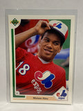 # 665 Moises Alou  Montreal Expos 1991 UD Baseball card