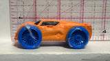 Orange Nerf Nitro Foam 2017 Hasbro Diecast Car
