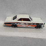 White Flames '66 Nova 2008 K8141 Hot Wheels Diecast Car