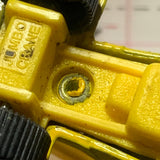 Yellow Jumbo Crane Lesney Matchbox Construction Diecast Car