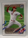 # 271 Luis Castillo  Cincinnati Reds 2021 Topps Series One Baseball Cards