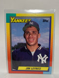 # 61T Jim Legritz  New York Yankees 1990 Topps Baseball Cards