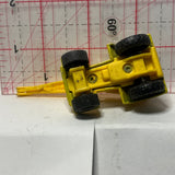 Yellow Jumbo Crane Lesney Matchbox Construction Diecast Car